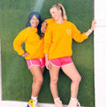 Happy Face Crew Neck Sweatshirt