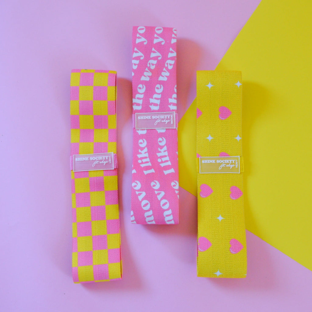 3 resistance hip bands